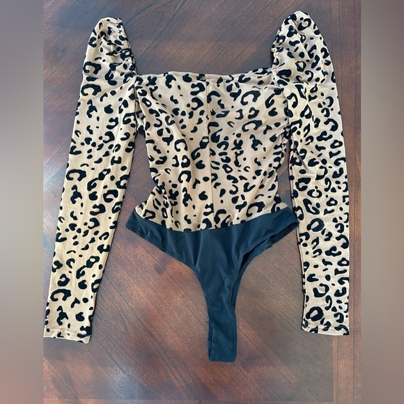 Leopard Print Kids One Piece - Picture 8 of 9